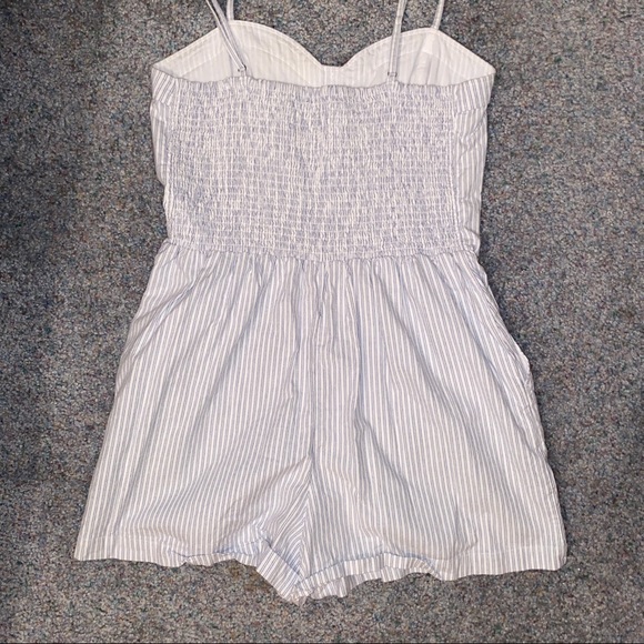 White & Blue Rompers - Picture 6 of 8